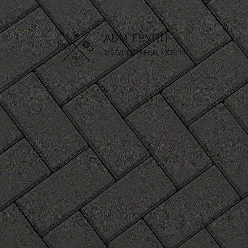 Брусчатка "Кирпич" 200x100x70 черная 200x100x70 Брусчатка "Кирпич" 200x100x70 черная 200x100x70