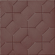 Тротуарная плитка "Ковёр" 500x500x50 коричневая 500x500x50 Тротуарная плитка "Ковёр" 500x500x50 коричневая 500x500x50