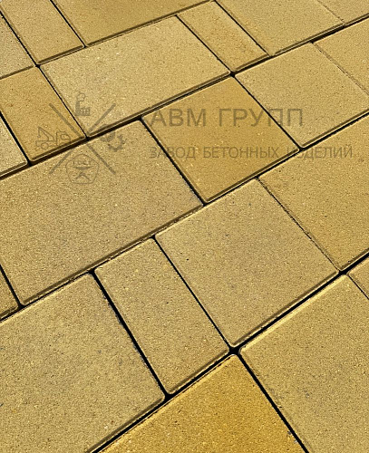 Тротуарная плитка Новый город желтая 240х160 160х160 80х160 Тротуарная плитка Новый город желтая 240х160 160х160 80х160