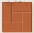 Тротуарная плитка "Калифорния" 300x300x30 (30x30x3) красная 300x300x30 Тротуарная плитка "Калифорния" 300x300x30 (30x30x3) красная 300x300x30