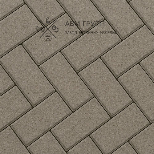 Брусчатка "Кирпич" 200x100x70 серая 200x100x70 Брусчатка "Кирпич" 200x100x70 серая 200x100x70