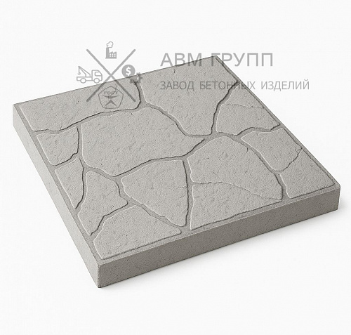 Тротуарная плитка "Тучка" 300x300x30 серая 330x330x30 Тротуарная плитка "Тучка" 300x300x30 серая 330x330x30