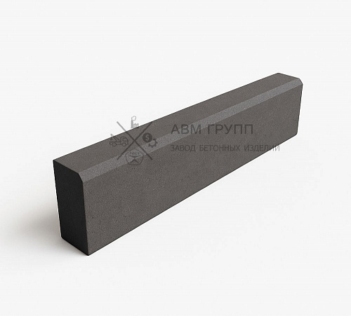 Садовый бордюр БР 1000х200х80 серый 1000x200x80 Садовый бордюр БР 1000х200х80 серый 1000x200x80